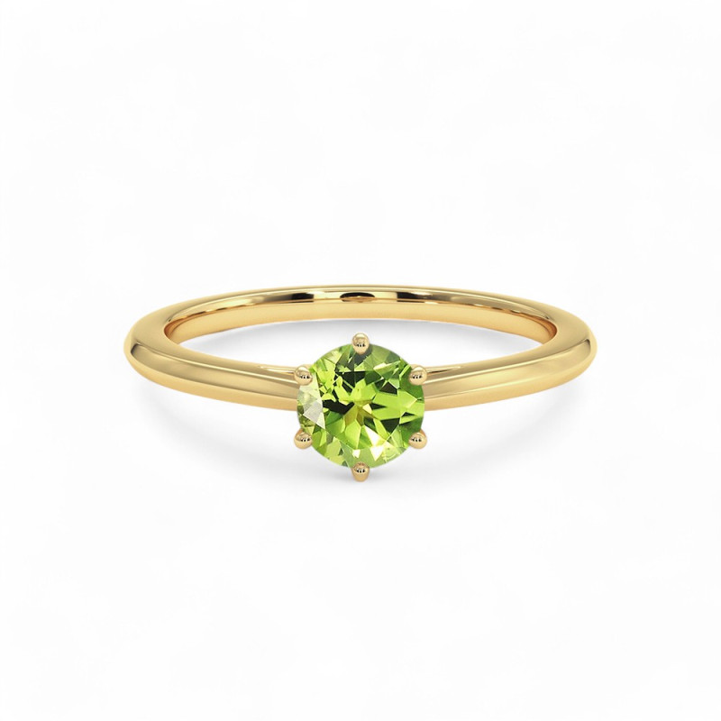 Bague Anniversaire Ao&ucirc;t Anna - Collection naissance Celinni
