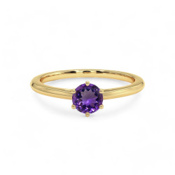 February Birthstone Ring Anna