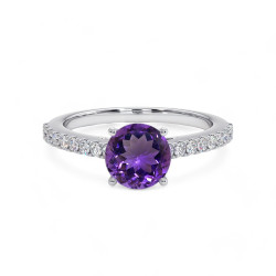 Celinni مجموعة المواليد من - Elle خاتم الجمشت ذكرى فبراير