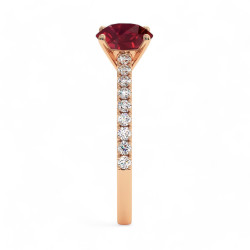 Celinni مجموعة المواليد من - Elle خاتم الياقوت الأحمر ذكرى يوليو