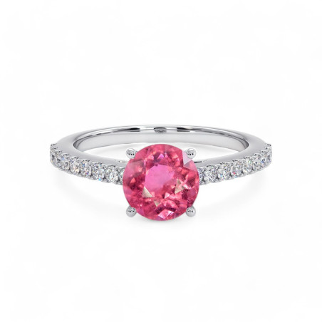 Bague Anniversaire OCTOBRE ELLE Tourmaline