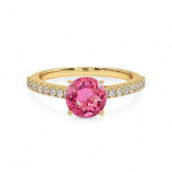 Celinni مجموعة المواليد من - Elle خاتم التورمالين ذكرى أكتوبر