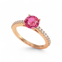 Celinni مجموعة المواليد من - Elle خاتم التورمالين ذكرى أكتوبر