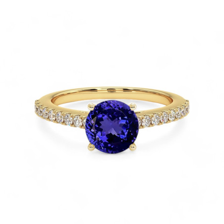 Geburtstags Ring Dezember Elle Tansanit