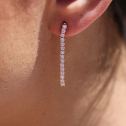 أقراط الماس المعلقة Promesse 1 رانج