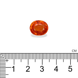 spessartite الحجم كُمَّثرَى البرتقالي 10.19 