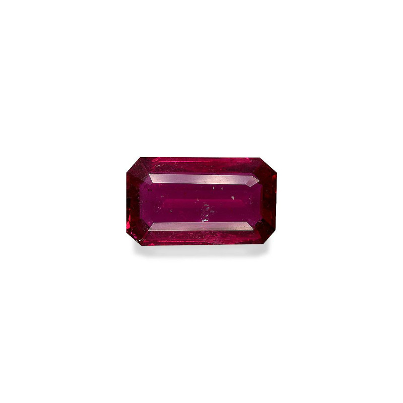 Rubellit lengte RECHTECKIG Rosenrot 4.98 karaten