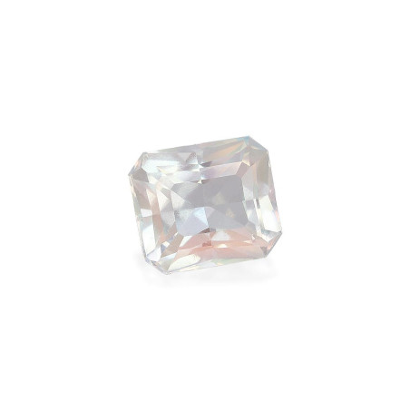 RECTANGULAR-cut rainbow moonstone White 2.70 carats