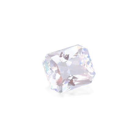 RECTANGULAR-cut rainbow moonstone White 2.10 carats