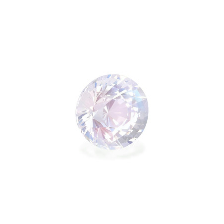 ROUND-cut rainbow moonstone White 1.92 carats