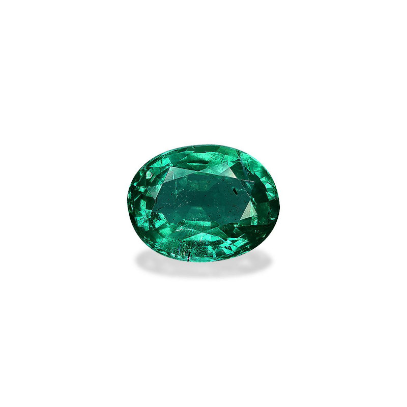 Emeraude de Zambie taille OVALE 绿色 1.58 carats