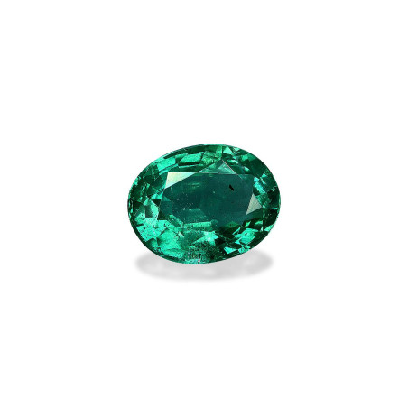 OVAL-cut Zambian Emerald Green 1.58 carats