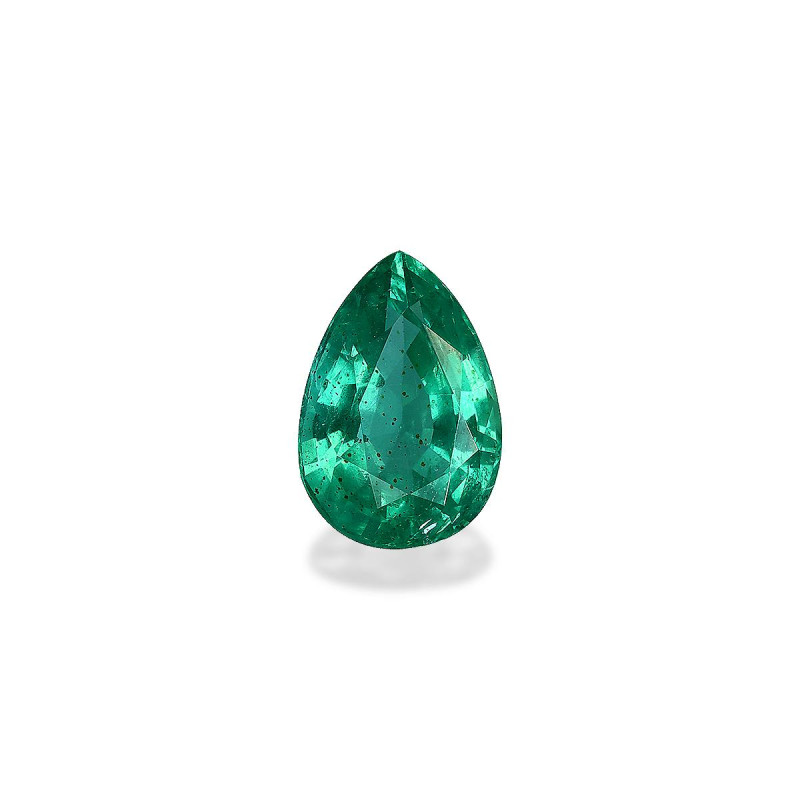 Emeraude de Zambie taille Poire 绿色 1.31 carats