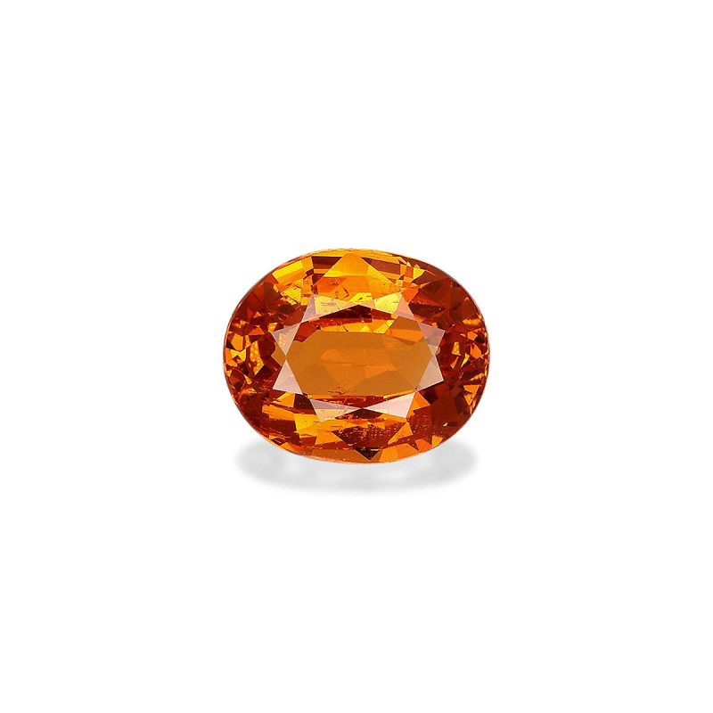 spessartite الحجم بيضاوي 3.07 
