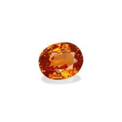 spessartite الحجم بيضاوي 3.07 