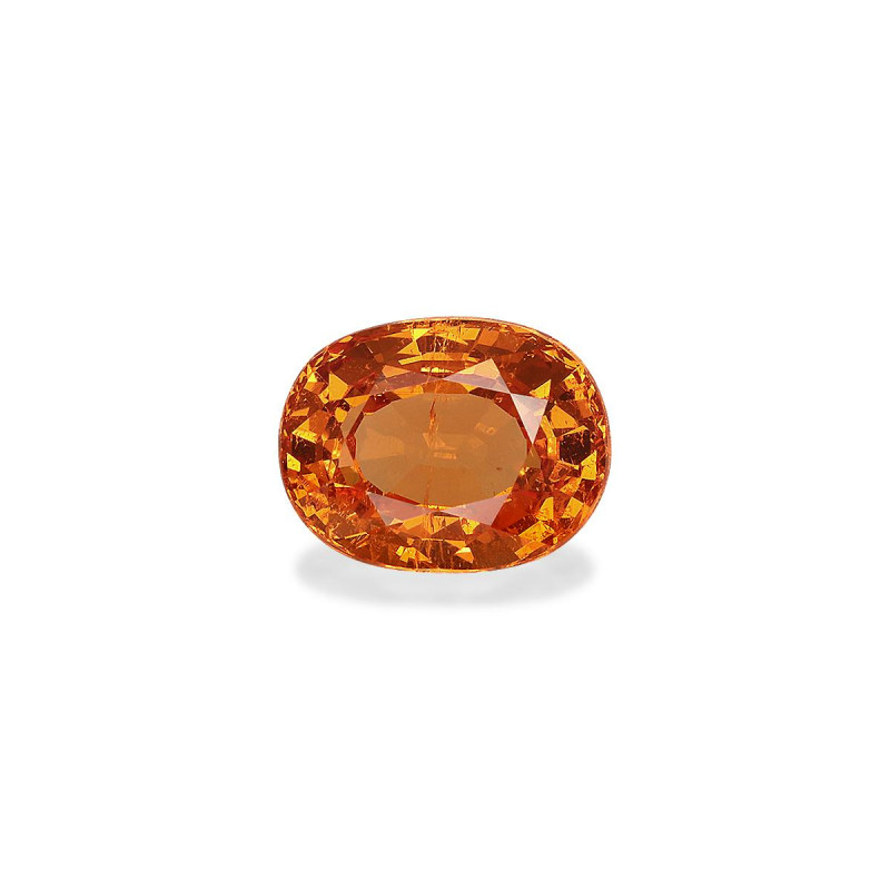 OVAL-cut spessartite Mandarin Orange 4.72 carats