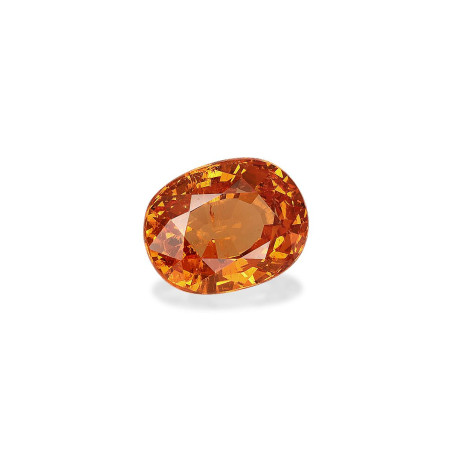 OVAL-cut spessartite Mandarin Orange 4.72 carats