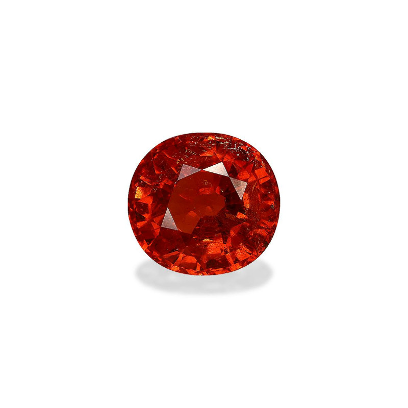 ovale geslepen spessartiet van 7,62 karaat