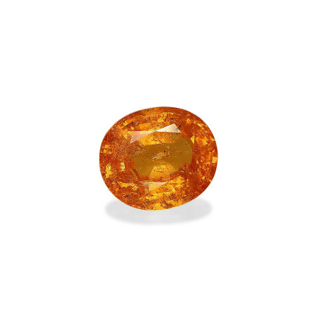OVAL-cut spessartite Light ?Orange 7.98 carats