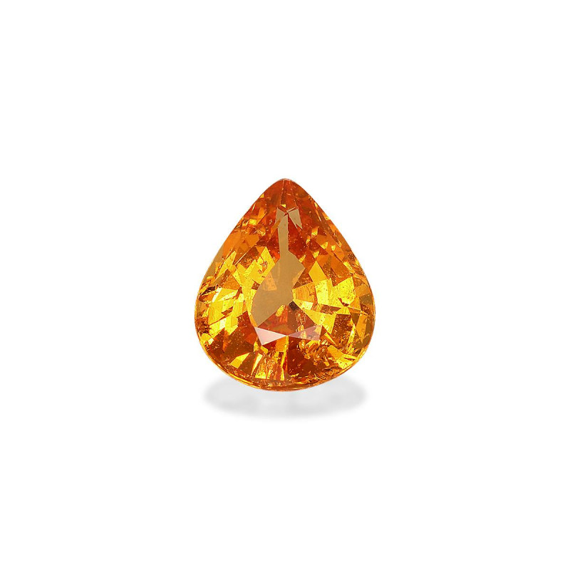 Pear-cut spessartite Orange 3.00 carats