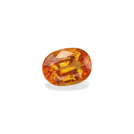OVAL-cut spessartite Intense Orange 3.22 carats