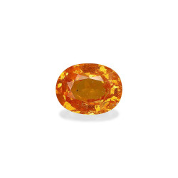 spessartiet ovale vorm Matig Oranje 6.34 karaat