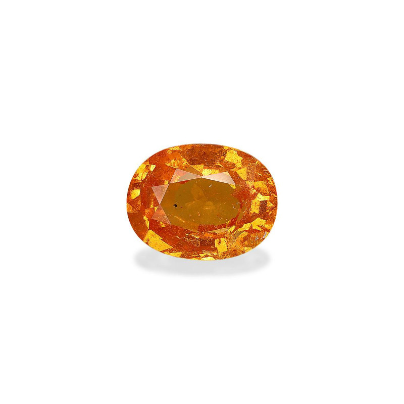 spessartite lengte OVAL Moderate Orange 6.34 karaten