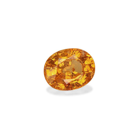 OVAL-cut spessartite Marigold Orange 3.18 carats