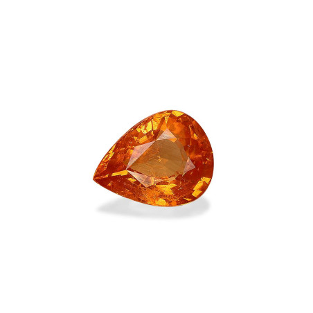 Pear-cut spessartite Orange 6.44 carats