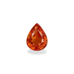 spessartite taille 梨子 激烈的橙色...