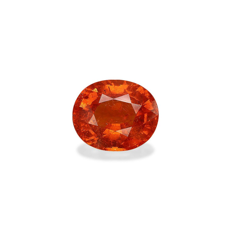 spessartiet ovale oranje 13.13 karaat