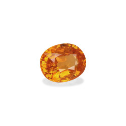 spessartite الحجم بيضاوي البرتقالي 4.73 