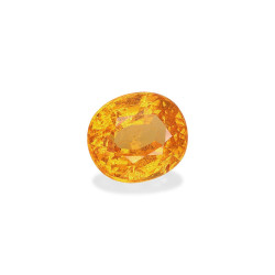 spessartite الحجم بيضاوي البرتقال Marigold 3.39 