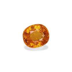 spessartite الحجم بيضاوي البرتقالي 3.09 