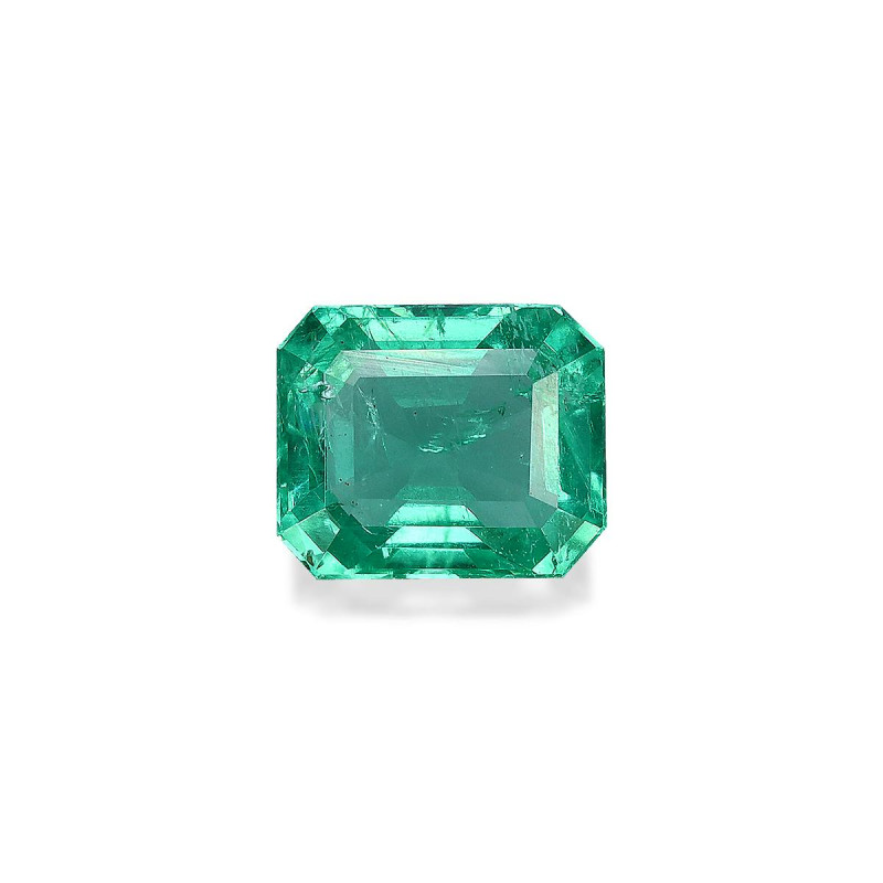 Esmeralda de Zambia taille RECTANGULARE Verde 1.17 carats
