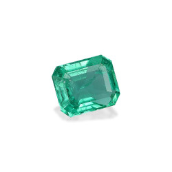 Rechthoekig geslepen Zambiaanse smaragd Groen 1,17 karaat