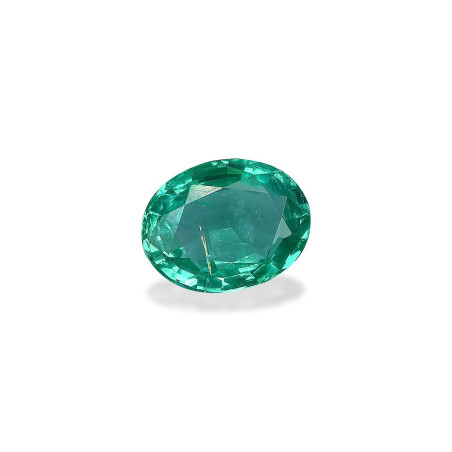 OVAL-cut Zambian Emerald Green 1.62 carats