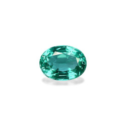 Ovale geslepen Zambiaanse smaragd Groen 1,34 karaat