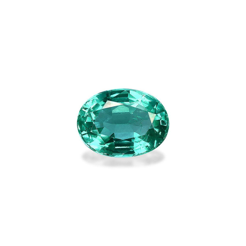 Ovale geslepen Zambiaanse smaragd Groen 1,34 karaat
