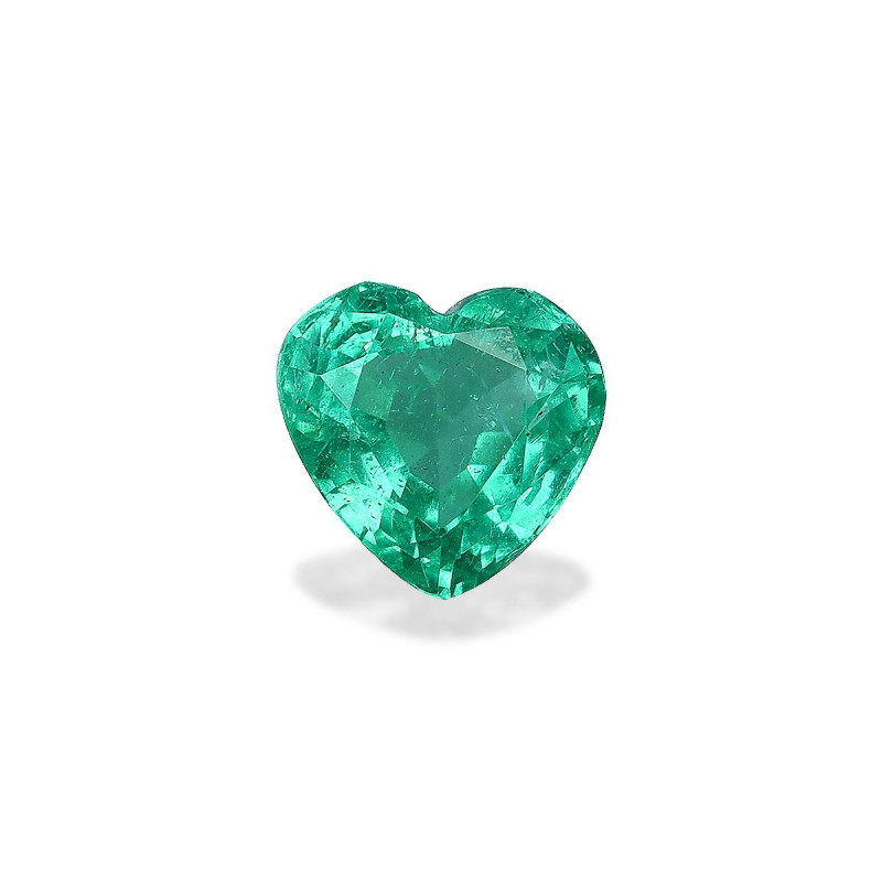 赞比亚祖母绿 taille 心脏 绿色 1.12 carats