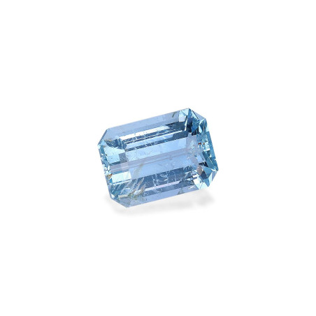 RECTANGULAR-cut Aquamarine Blue 2.52 carats