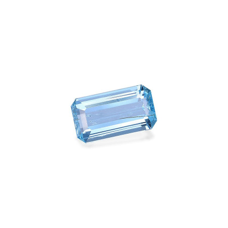 RECTANGULAR-cut Aquamarine Blue 2.88 carats