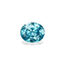 蓝锆石 taille 椭圆形 蓝色 8.13 carats