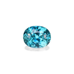 Zircon Bleu taille OVALE 蓝色...