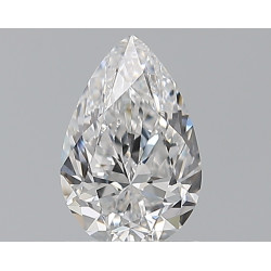 الماس على شكل كمثرى بوزن قيراط واحد