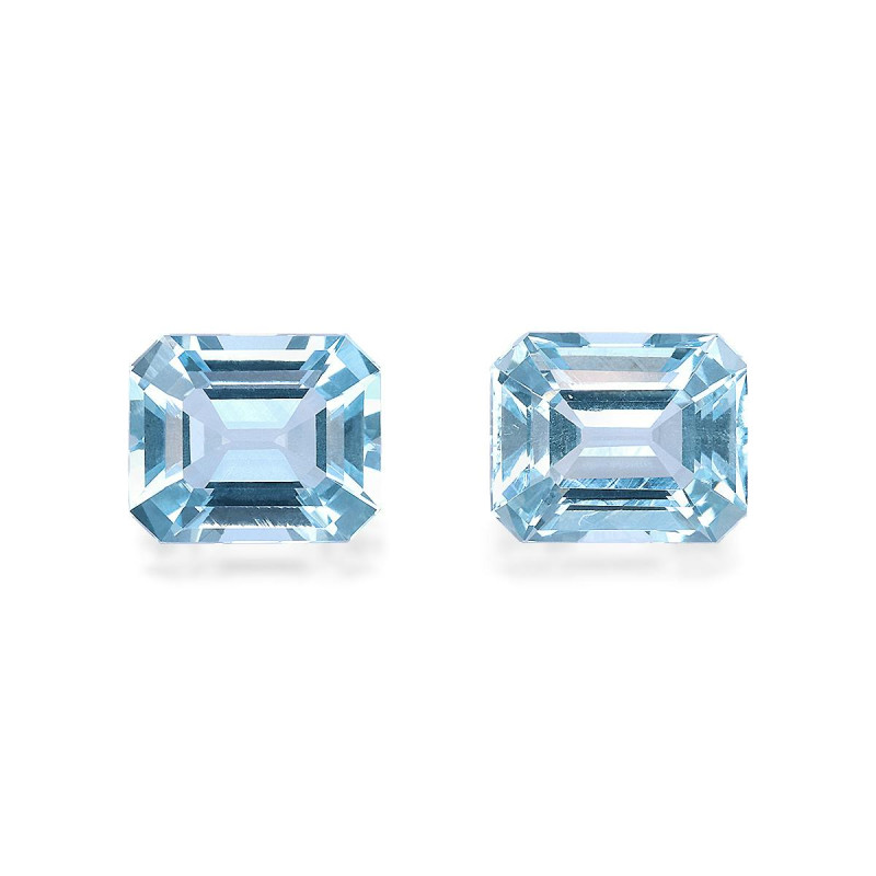 海蓝宝 taille 矩形的 蔚蓝色的婴儿 2.05 carats