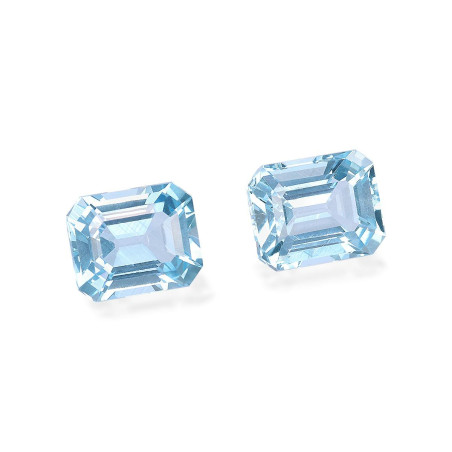 Aquamarin lengte RECHTECKIG Baby blau 2.05 karaten