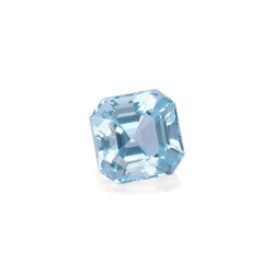 Vierkant geslepen Aquamarijn Baby Blauw 1,38 karaat