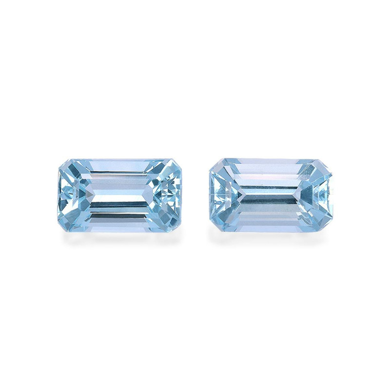 RECTANGULAR-cut Aquamarine Baby Blue 2.11 carats