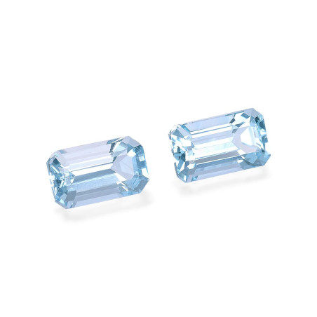 RECTANGULAR-cut Aquamarine Baby Blue 2.11 carats